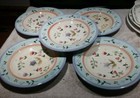 Gibson   Salad / Pasta Plates 9-1/8"    Design by Julie Ingleman - Lot of 5 — photo 1