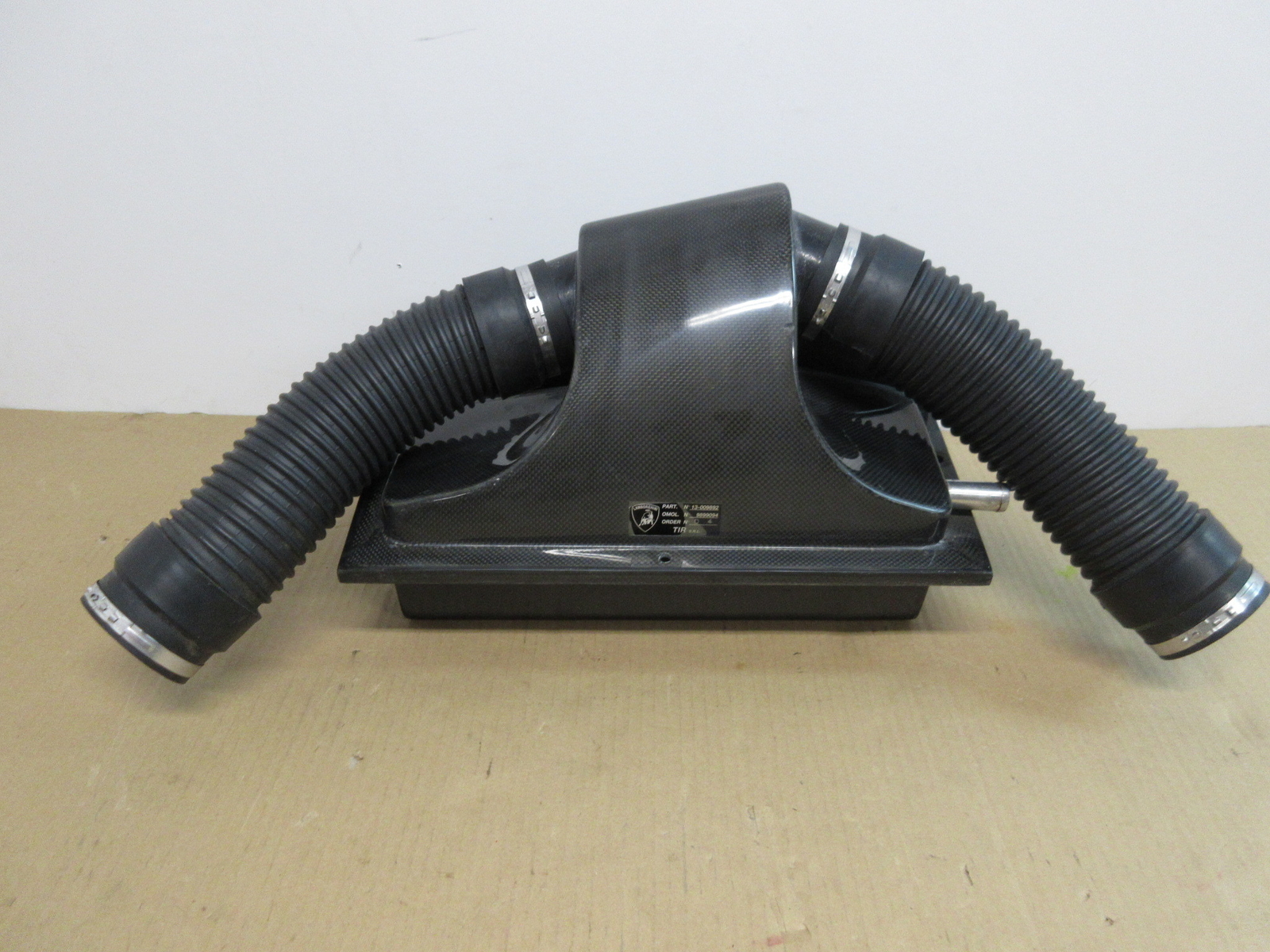 04 Lamborghini Murcielago #1025 Left Carbon Fiber Air Filter Box Airbox