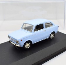Modellini auto collezione scala 1:43 FIAT 850 celeste modellismo da collezione
