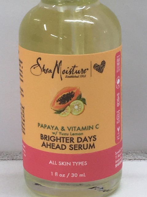 shea moisture papaya and vitamin c