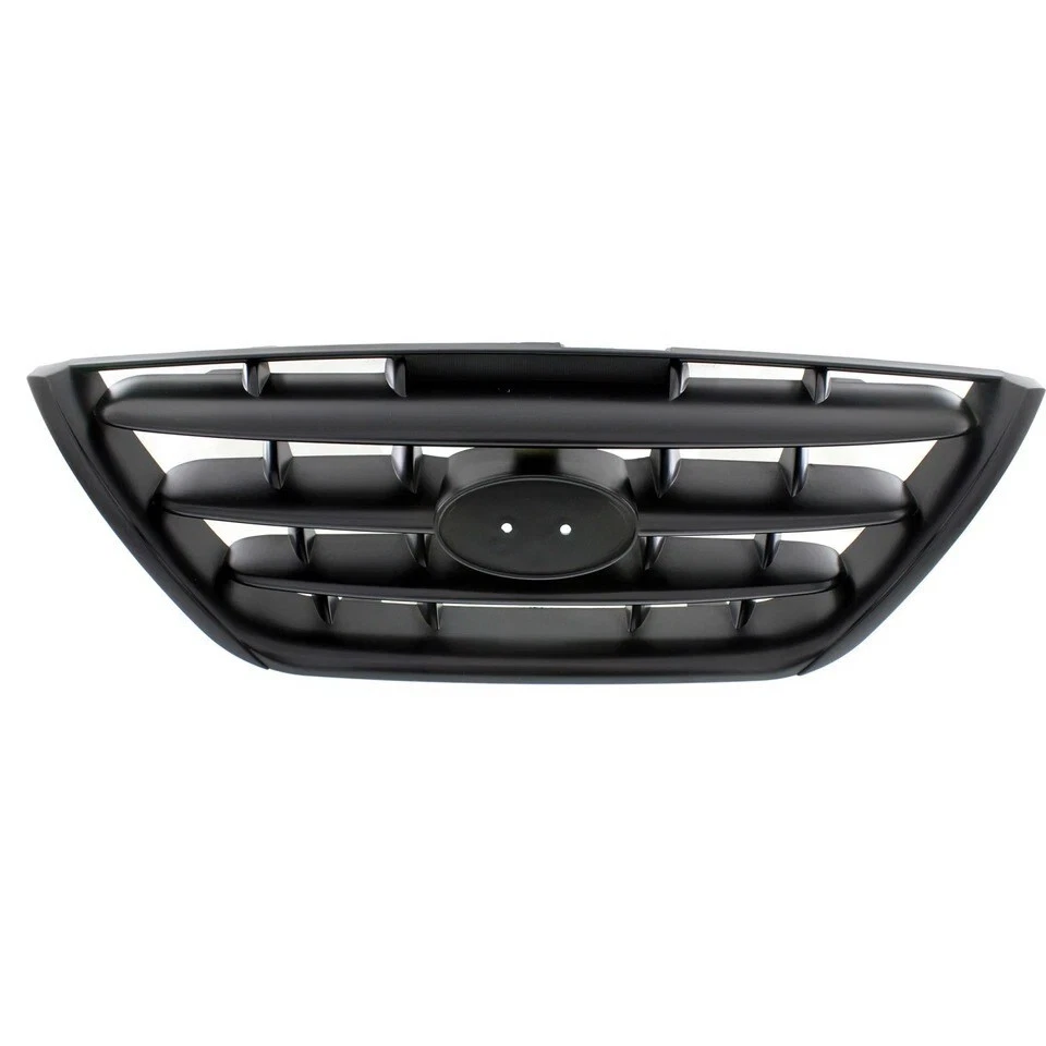 NEW FRONT GRILLE ALL BLACK PLASTIC FOR 2004 2005 2006 HYUNDAI ELANTRA HY1200139 Foto 2 de 4