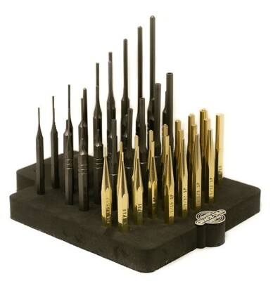 Grace Master 52pc Gunsmith Punch Set Brass Roll Pin Starter GPC-52