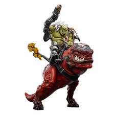 Orks Squighog Nob on Smasha Squig Premium Quality Collectible 1/18 Scale Figure