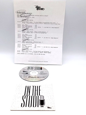 ROD STEWART - rare CD Radioshow ''In The Studio'' (USA)
