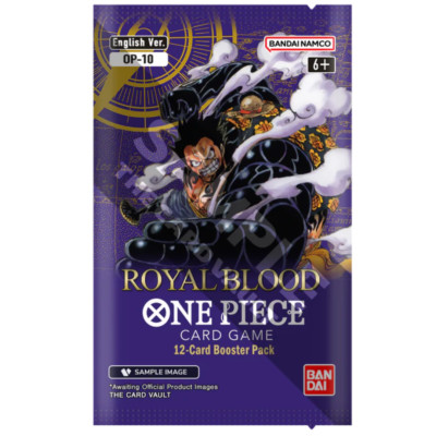 One Piece Booster Pack TCG Royal Blood OP-10 ENGLISCH Sealed OVP