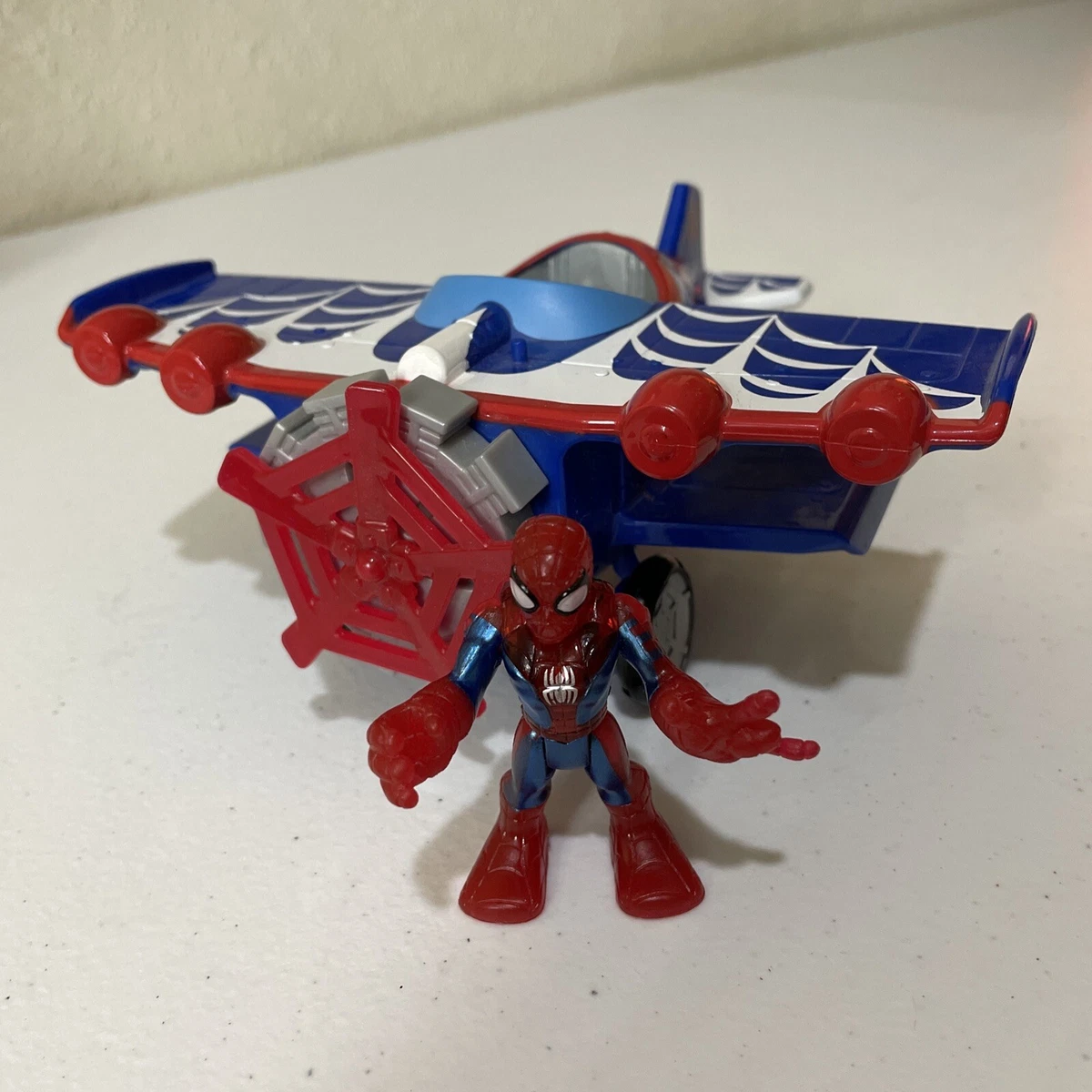 Spiderman airplane best sale toy