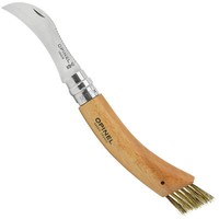 Opinel No. 8 Pilzmesser Gebogene Sandvik Klinge Wildschweinborsten Klappmesser