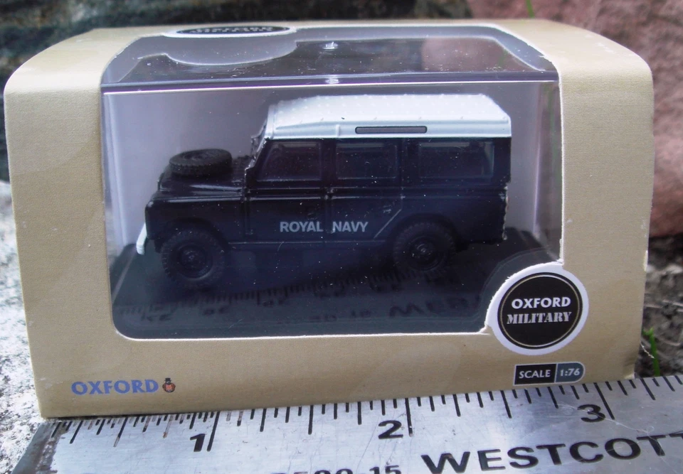 Oxford Military 1/76 Land Rover Serie II LWB Station Wagon Royal Navy 76LAN2015 Foto 2 de 4