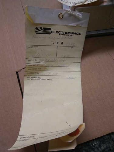 RAYTHEON 76-22001-001 AUTOVON CONTROL KEYER C/8942/ARC-89(V) *SV* TESTED - 第 4/5 張圖片
