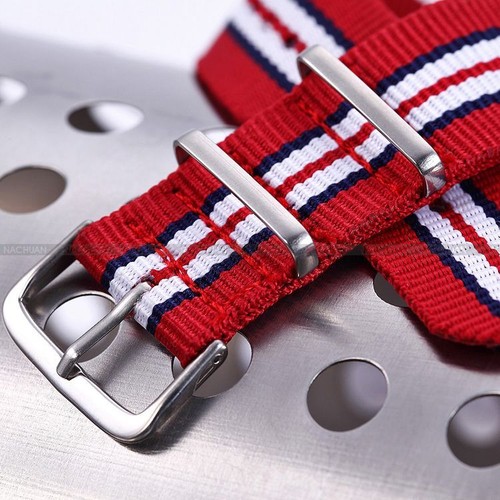 20mm / 22mm New Military Strong Nylon Sport Watch Band Strap - Assorted Colors - Picture 14 of 20