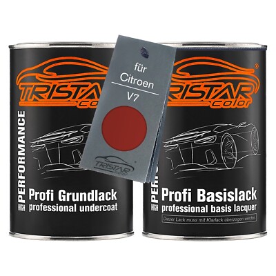 Autolack Set Dose für Citroen V7 Orange Tourmaline Metallic 2,0L
