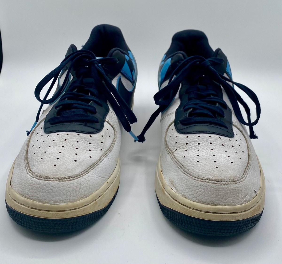 Nike Air Force 1 Mens Shoes Size 13 Low Logo Pack Obsidian