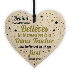 Drama Music Dance Teacher Gift Personalised Heart Thank You Leaving School Gifts