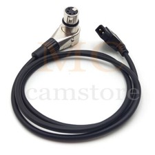 D-Tap To Right Angle 4-Pin XLR Power Cable 35.5 in