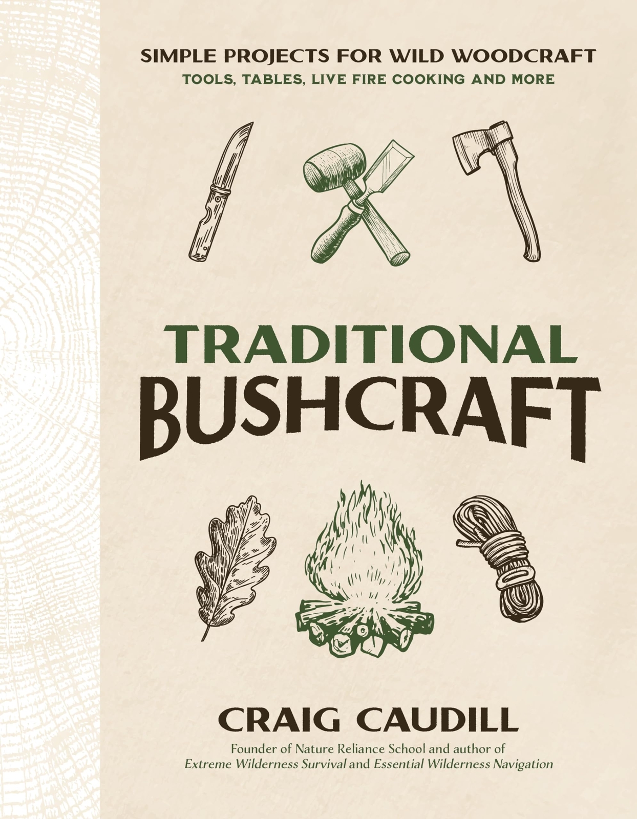 Craig Caudill Traditional Bushcraft (Tascabile)