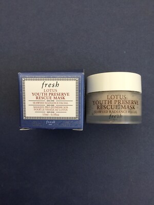 fresh Lotus Youth Preserve Rescue Mask Seaweed Radiance Mini 0.5 fl oz / 15 mL