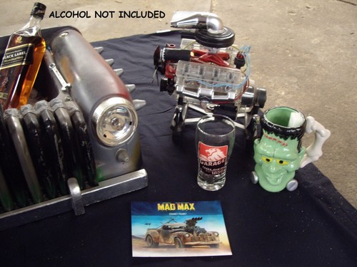 Mad Max Cranky Frank Holden FX 48 215 Portable Mini Bar Tiki Mugs... Updated - Picture 9 of 13