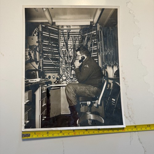 Vintage 1962 US Army Signal Corps Photo โ 97th Signal Battalion CPX FALLEX โ PFC - Picture 2 of 8