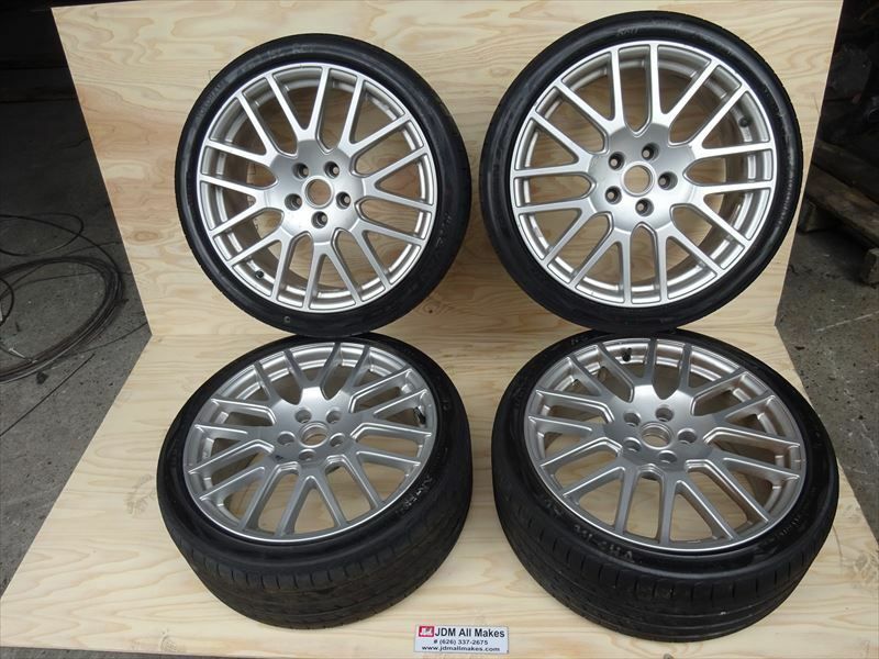 2016 2017 2018 SUBARU WRX STI S209 SILVER RIMS WHEELS 19X8.5