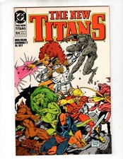 DC Comics The New Titans Volume 1 Book #64 VF+