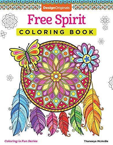 Free Spirit Coloring Book (Coloring is Fun) (Design Originals) 32 Whimsical & Qu - Picture 1 of 1