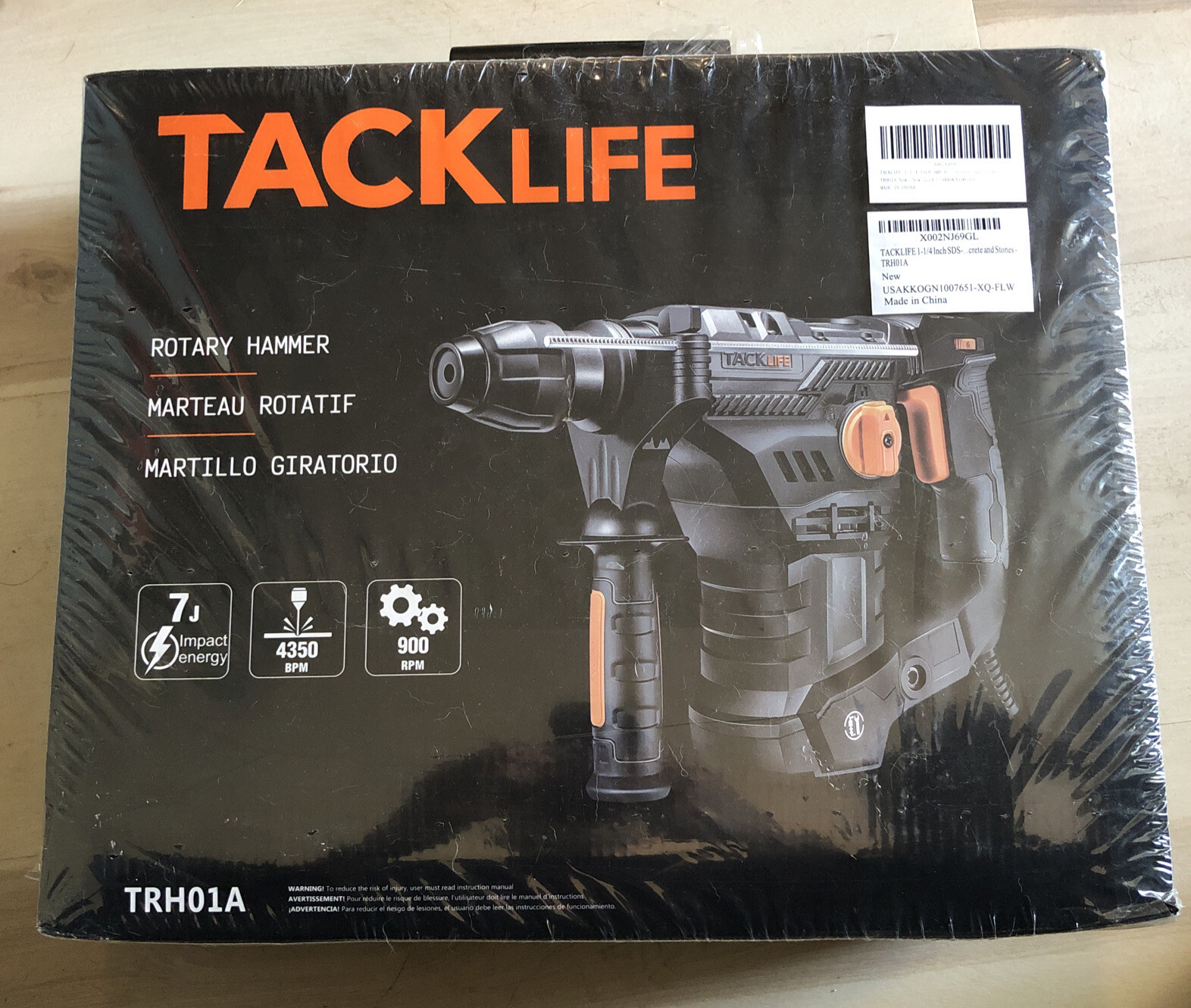 Tacklife+TRH01A+112F4+inch+Rotary+Hammer+Drill for sale online eBay