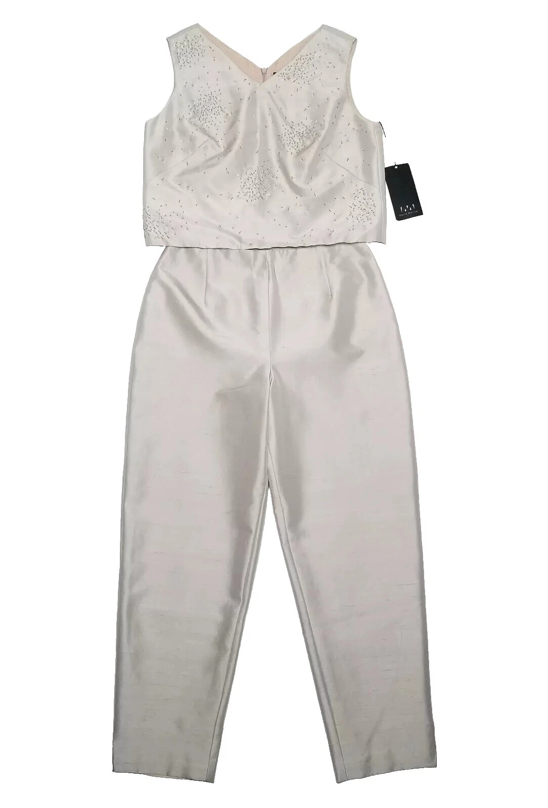 Pants 100% Silk Vintage Suits, Sets & Suit Separates for Women