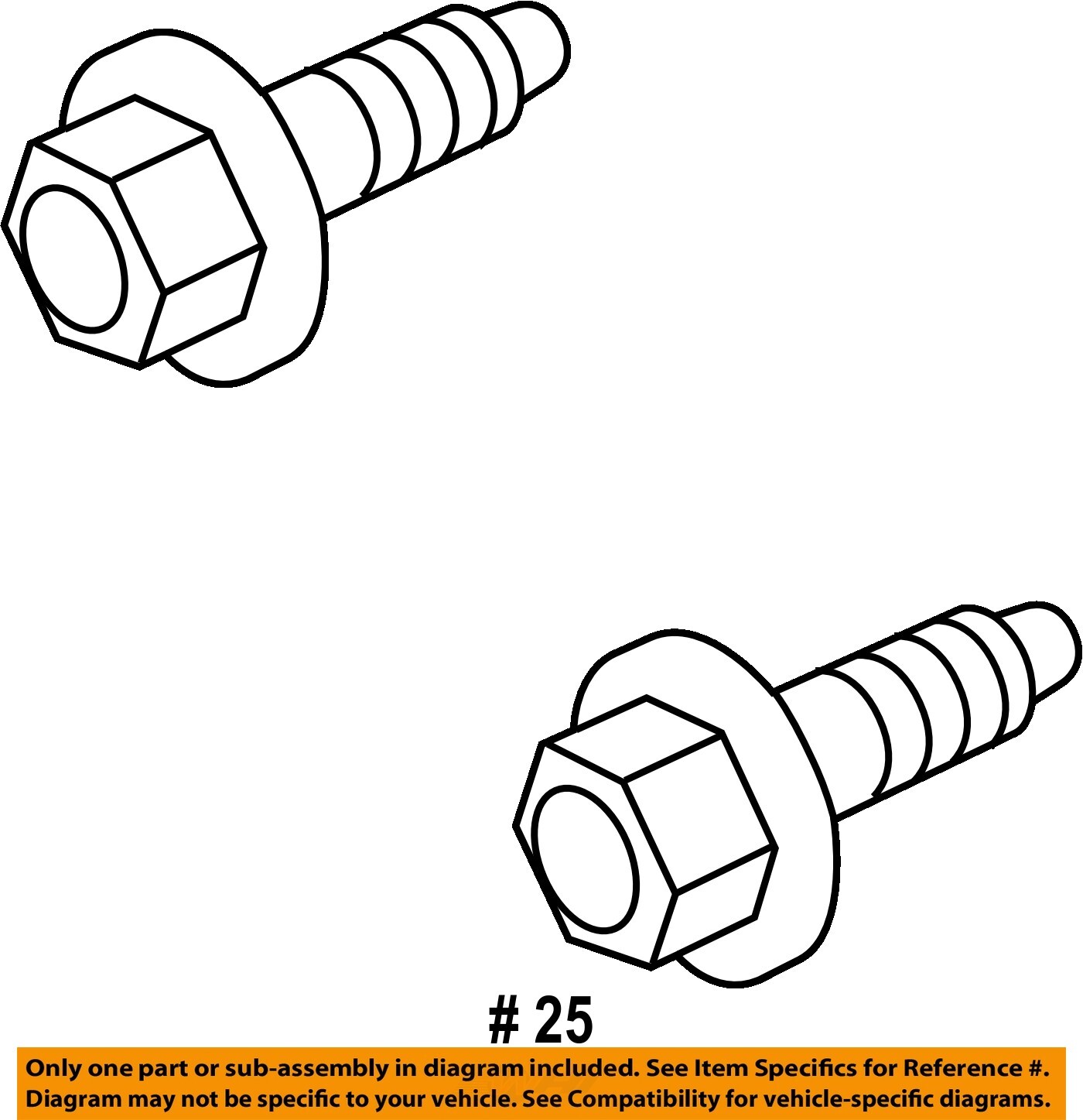 GM OEM Stabilizer Sway BarFrontStabilizer Sway Bar Bolt 11515767 eBay