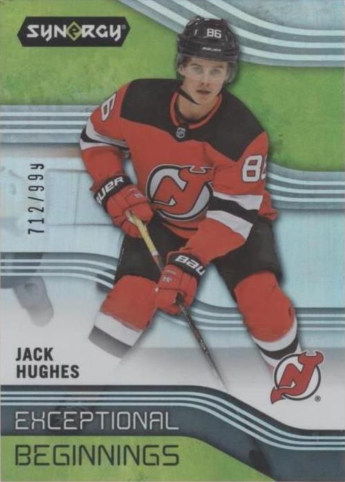 2019-20 Upper Deck Synergy - Jack Hughes #EB-28 - 1 of 1