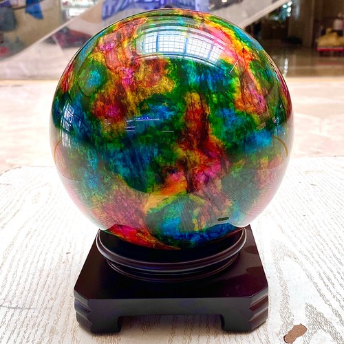 25.66LB Natural High Quality Colorful Ball Series Decorative Processing Stone - 第 9/14 張圖片