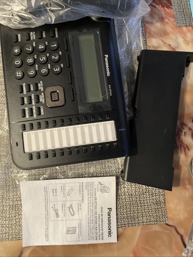 Panasonic KX-DT543-B Black Digital Phone 3-Line Backlit LCD 24 Buttons KX-DT543 - Picture 9 of 16