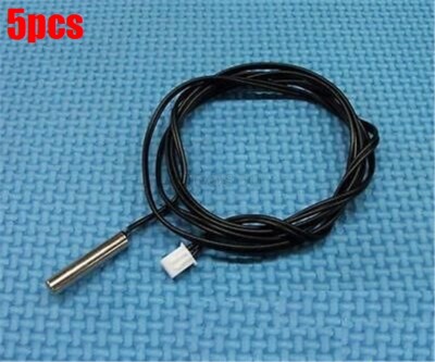 5Pcs 1M Ntc Thermistor Accuracy Temperature Sensor 10K 1% 3950 Waterproof Pro kk