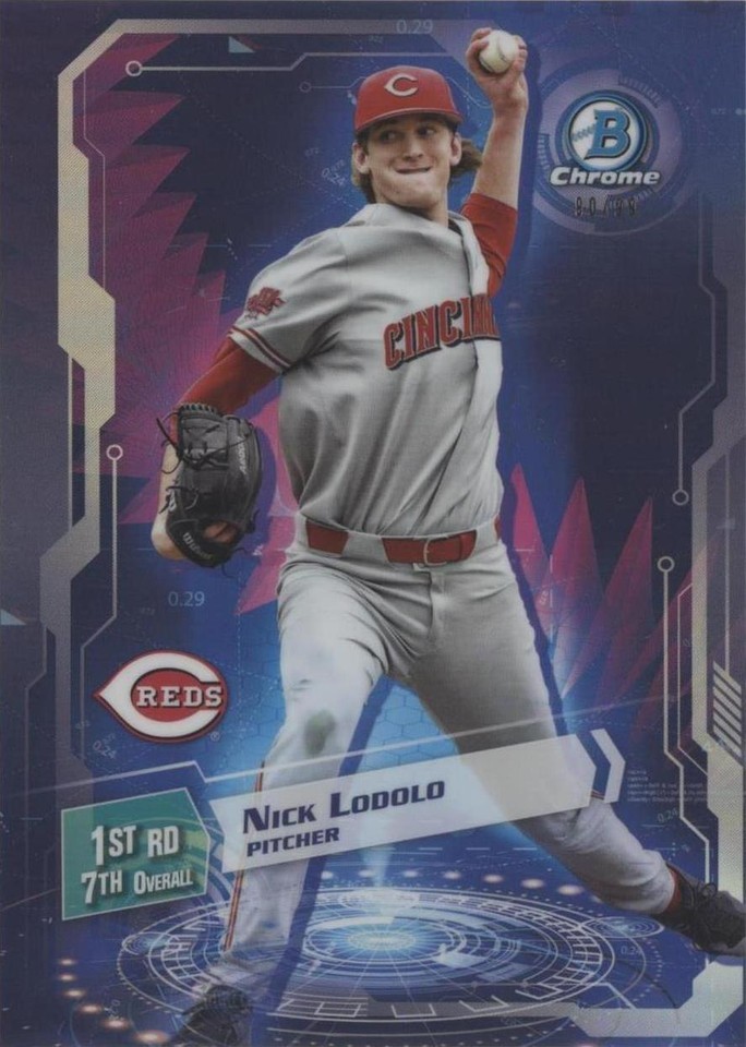 2019 Bowman Draft - Nick Lodolo #TOC-NL - 1 of 1