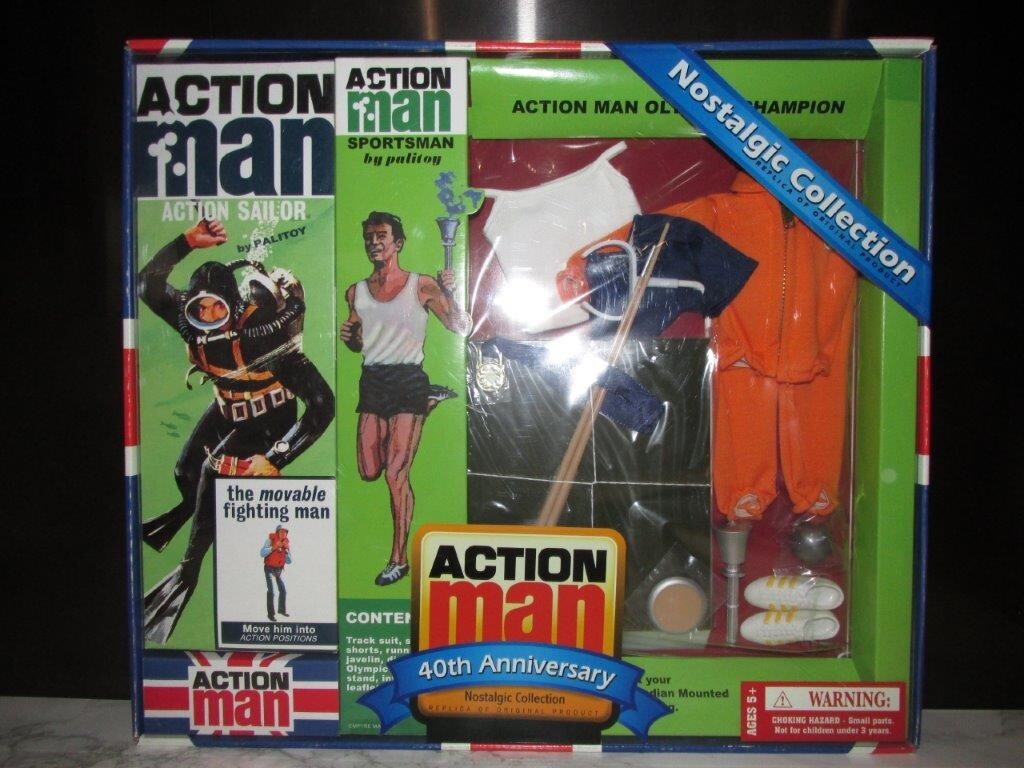 Action Man 40th Olympic Champion
