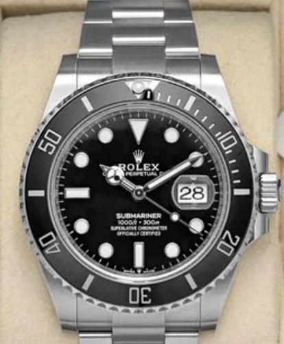 Rolex Submariner Date 40mm 116610LN Black Ceramic Bezel Dial Box Papers $9000