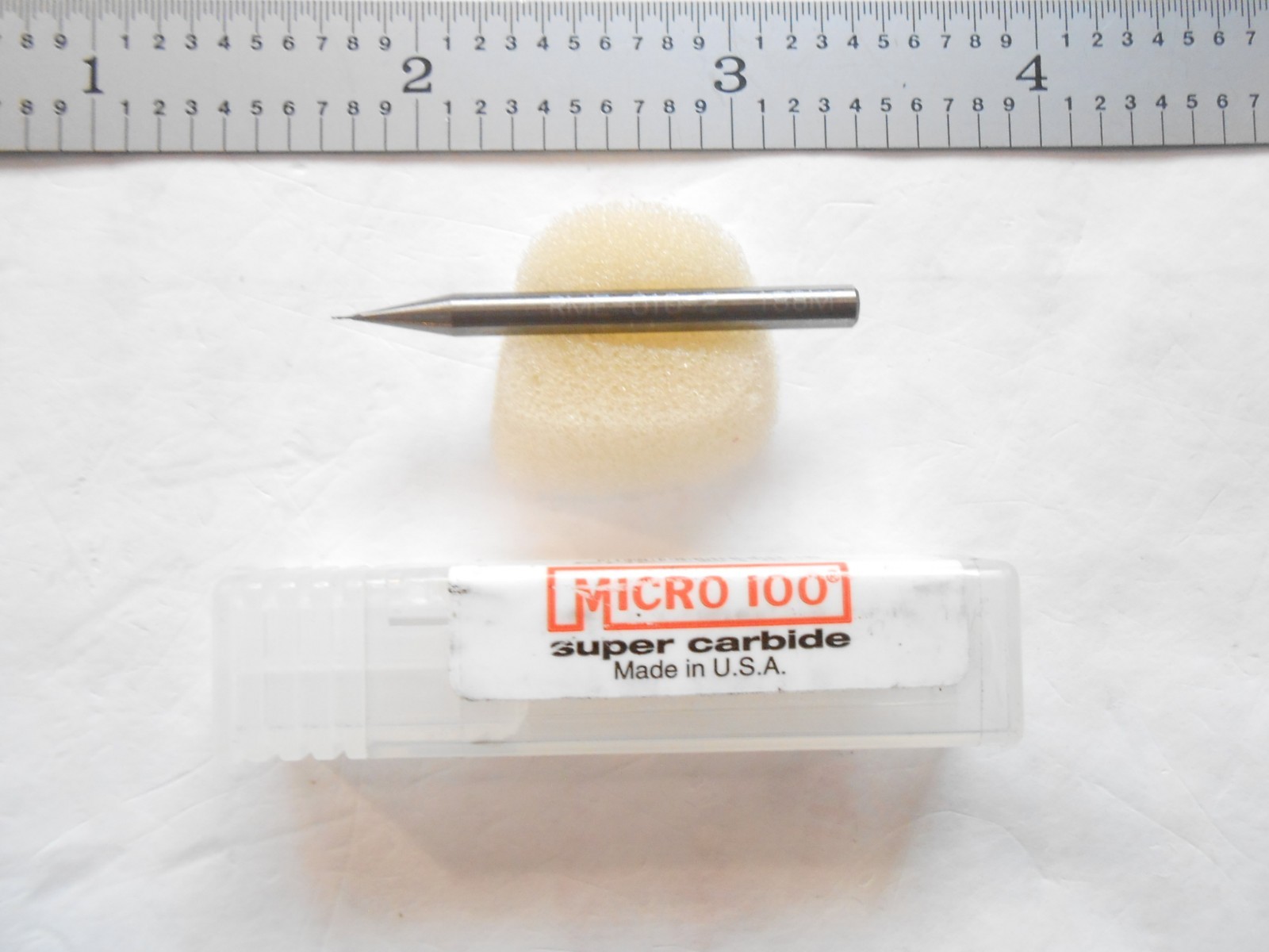 NEW MICRO 100 USA .010" DIA x .030" LOC x 1-1/2" L 2FL CC CARBIDE SQUARE ENDMILL