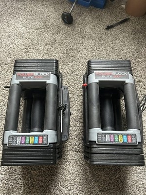 SINGLE PowerBlock Elite EXP 90 All-in-One Adjustable Dumbbell STAGE 1 - 50 lbs