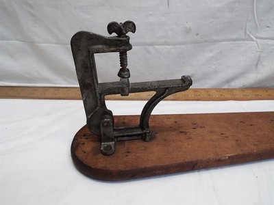 Antique Table Top Fold / Flip Up Wooden Ironing Board 1903 Patent