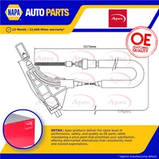 Handbrake Cable Front CAB1351 Apec Hand Brake Parking 9638508580 9638509080 New
