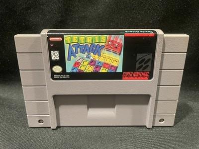 Nintendo Tetris Attack SNES Cartridge 