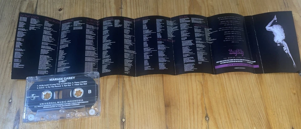 MARIAH CAREY E=MC Cassette Tape - Image 2 of 3