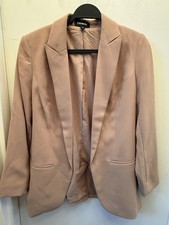 NWOT Express 3/4 Sleeve Blazer in Blush Size Medium