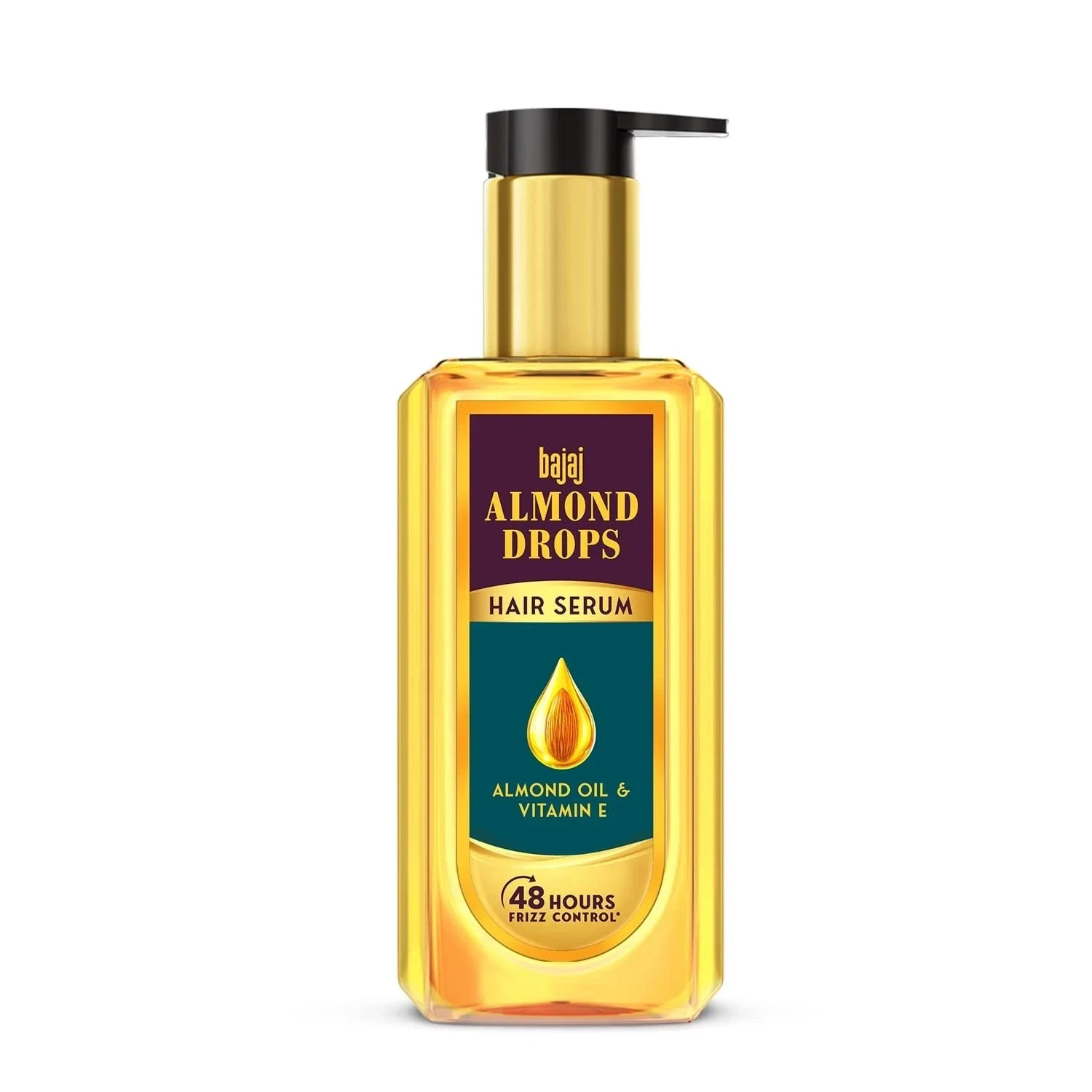 Bajaj Almond Drops Hair Serum For Dry And Frizzy Hair 100ml