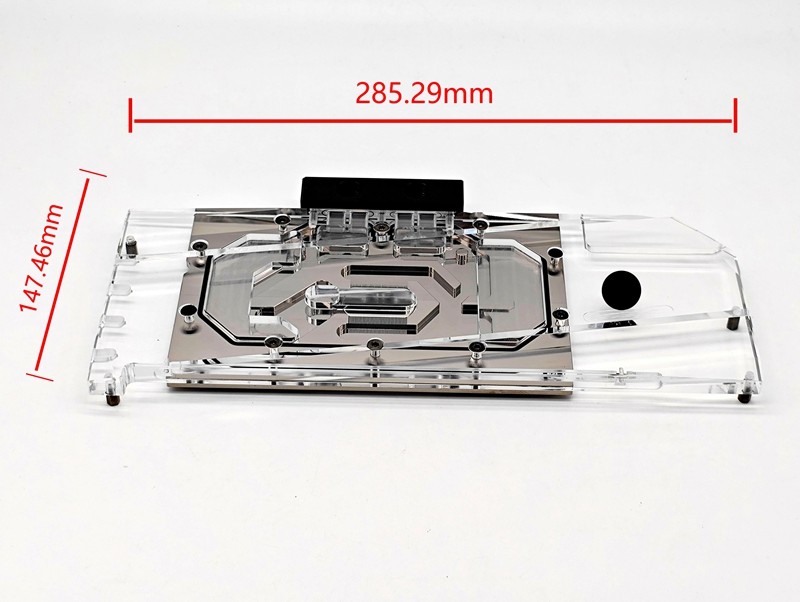 Granzon GPU Water Block For PowerColor Red Devil RX 7900 XTX 24GB