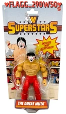 WWE Superstars Series 14 *THE GREAT MUTA* 5.5" Figure WHITE Face 2025