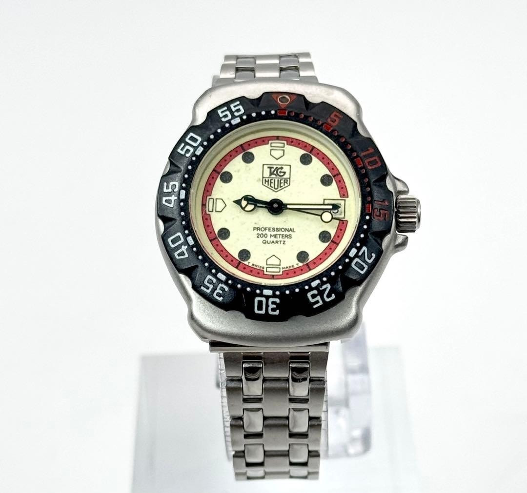 TAG Heuer Formula 1 371.508 Quartz Boys Diver Watch Professional 200m Vintage JP