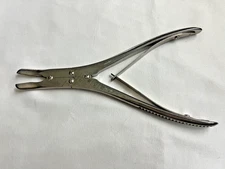 V. Mueller AU-6780 Ruskin Rongeur Forceps 5mm Slightly Curved Jaws 7-1/4" Length