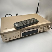 Sony MDS-JE700 MiniDisc Recorder MD Deck Remote Tested Working Japan Made