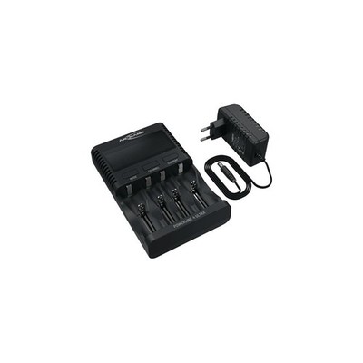 Ansmann Universalladegerät UBC-Powerline4Ultra-EU-cb mit Netzteil 1,2 V NiMH