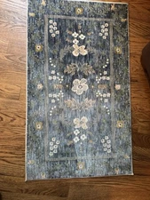 Rifle Paper Co. Printed Area Rug 2’x3”x 3’9”